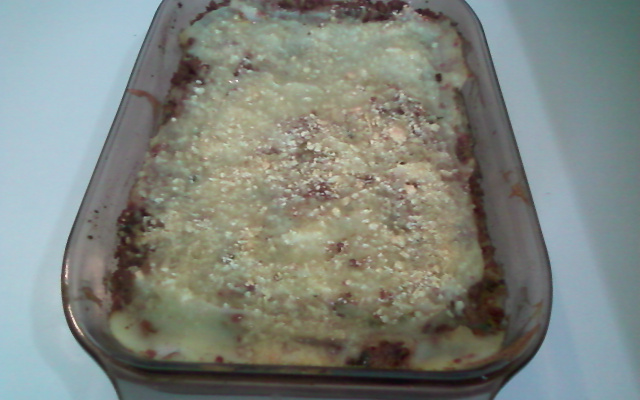 Escondidinho de carne moída