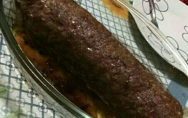 Rocambole de carne moída