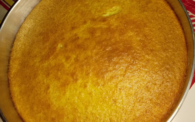 Bolo de laranja inteira