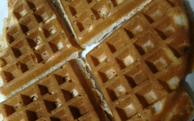 Waffle saboroso