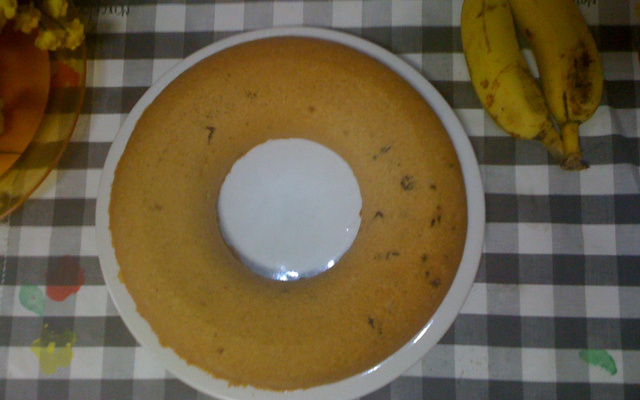 Bolo saudável de farelo de aveia