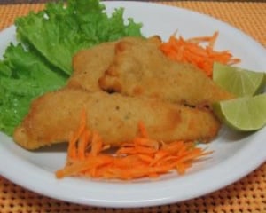 Filé de frango à milanesa