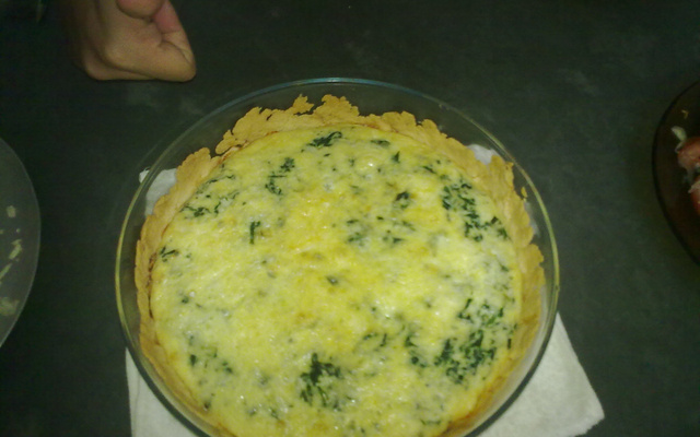 Quiche de espinafre