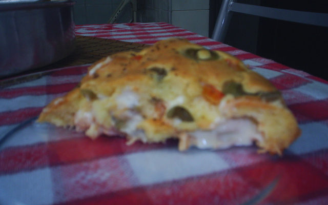 Maravilhosa torta de frango da Van