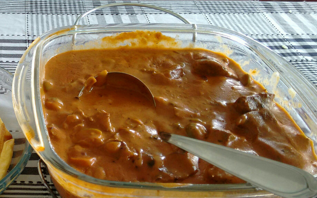 Carne na cerveja preta