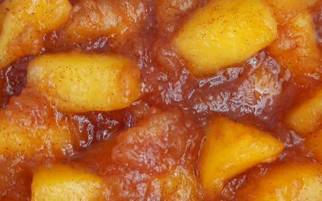 Maçã em calda (outback)