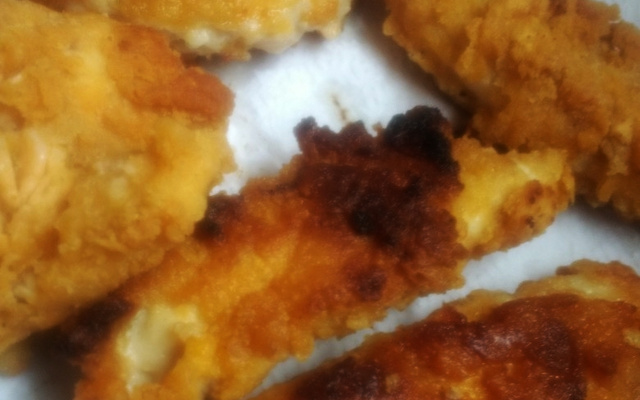 Frango empanado sem ovo muito mais crocante