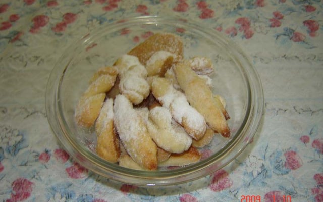 Biscoitinhos amanteigados de laranja