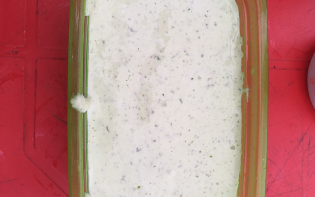 Molho cremoso para churrasco