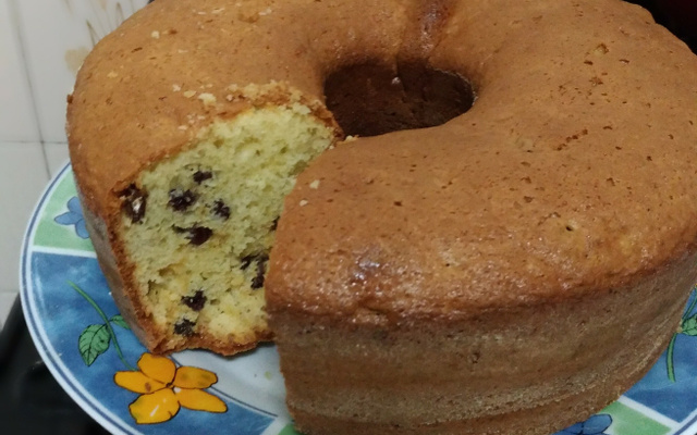 Bolo simples fofinho