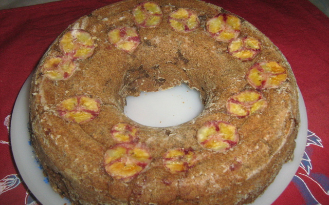 Bolo de casca de banana