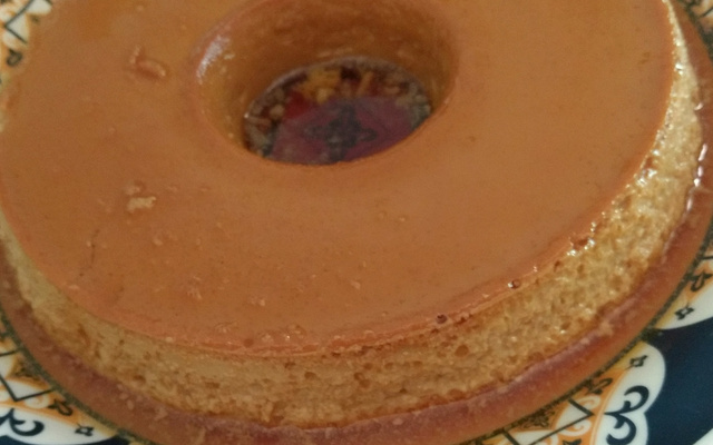 Pudim leite condensado cozido