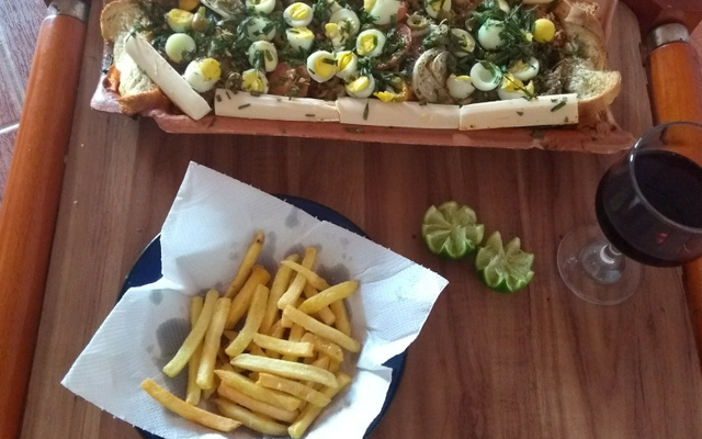 Peixe na telha