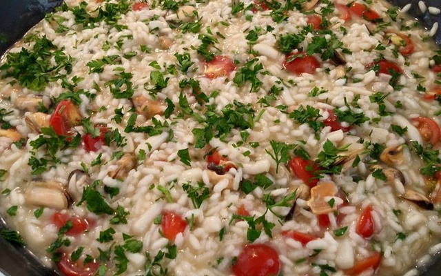 Risoto frutos do mar