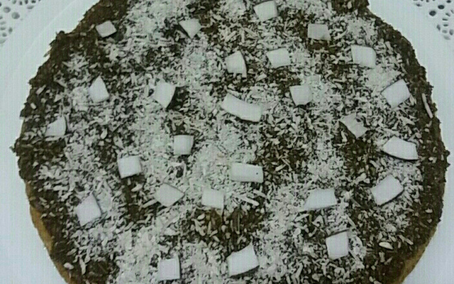 Bolo de milho com coco e aveia