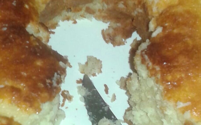 Bolo de farinha de tapioca