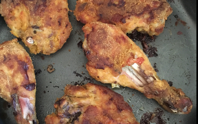 Coxa e sobrecoxa crocante