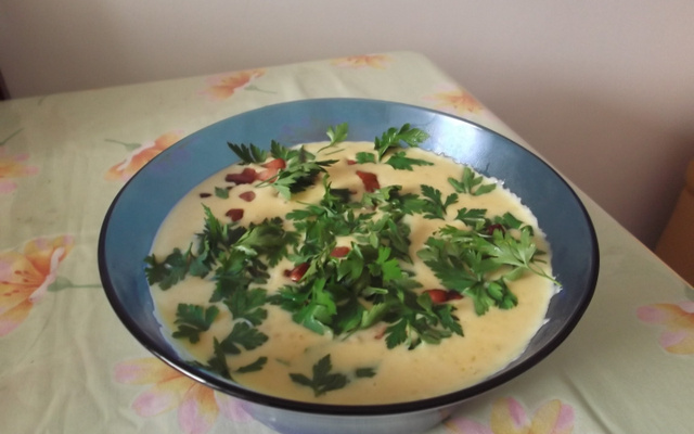 Creme de batata baroa