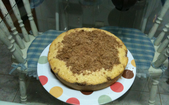 Cuca livre (sem leite e sem ovos)