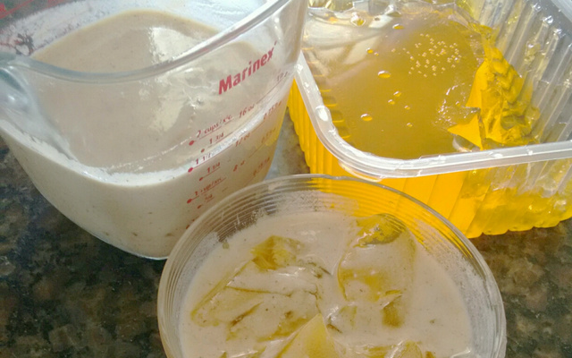 Molho para gelatina ou sagu