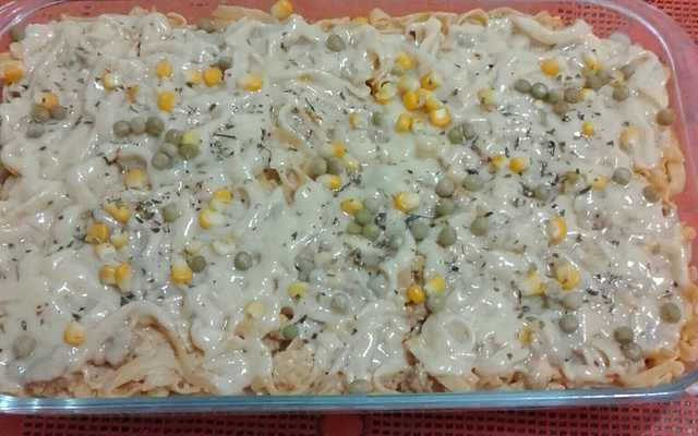 Macarronada tipo lasanha