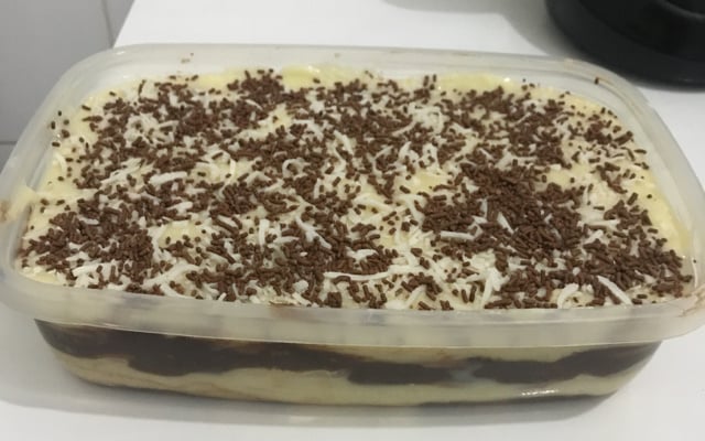 Pavê casadinho simples