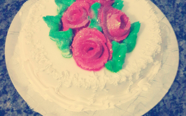 Torta de bolachinha com nata