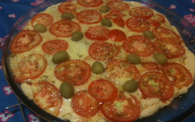 Pizza simplificada da minha mãe