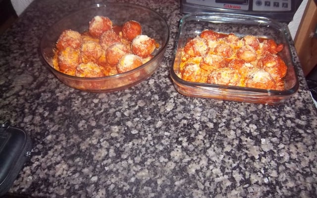 Almôndegas de frango