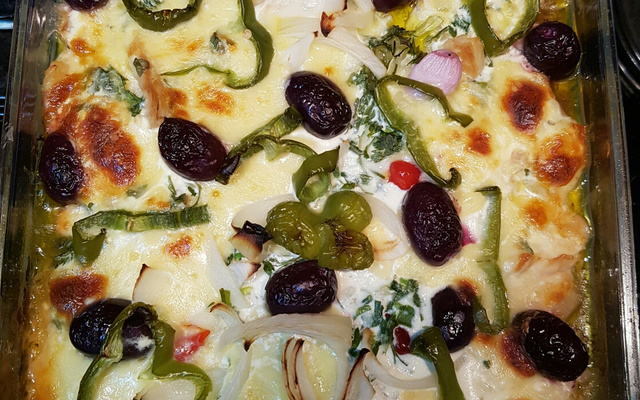 Bacalhau de forno fácil de fazer