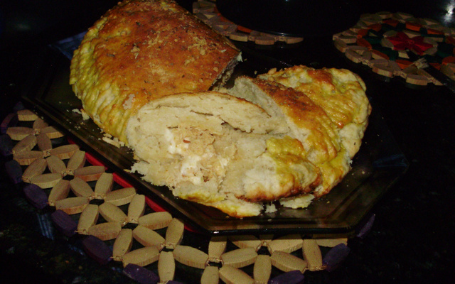 Massa de pastel assado