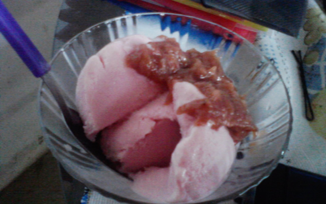 Sorvete de liquidificador