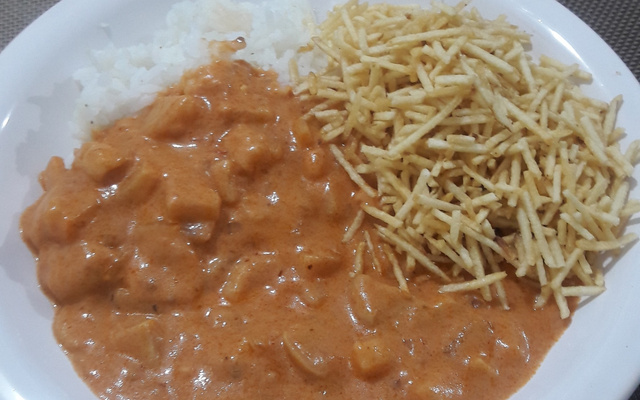 Estrogonofe de palmito