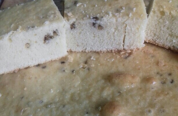 Bolo simples de liquidificador