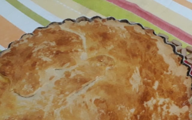 Torta de palmito (massa podre)