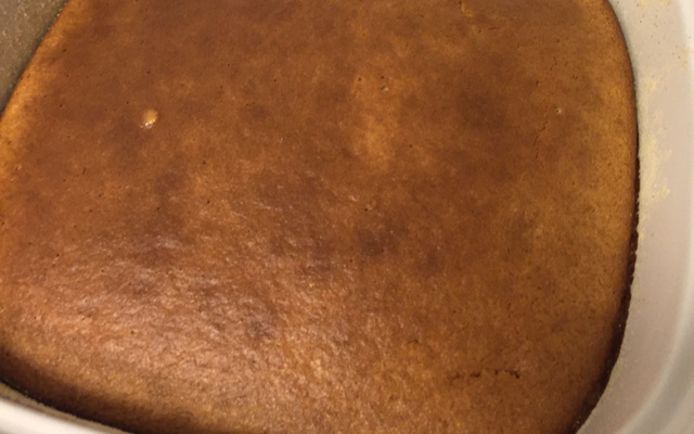 Bolo de milho sem farinha (sem glúten)