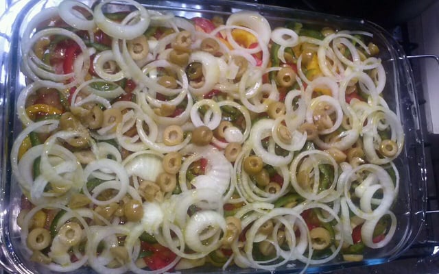 Filé de merluza de forno