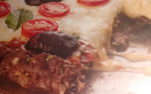 Pizza de carne moída