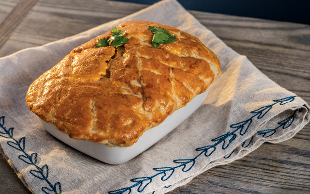 Bolo salgado de liquificador da chefe Iris Baldissara