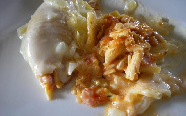Conchiglione de frango da Mila