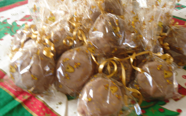 Pão de mel recheado da Zequinha