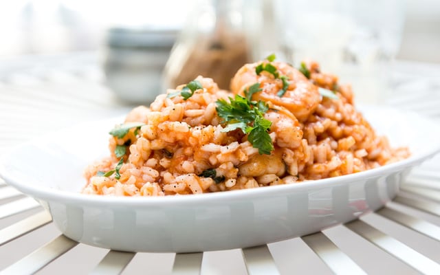 Arroz de camarão