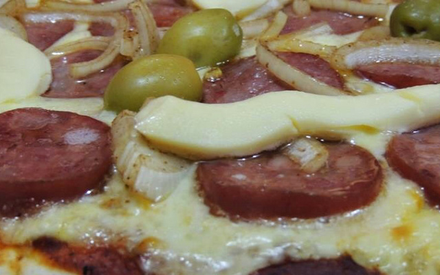 Massa de pizza do Brandi
