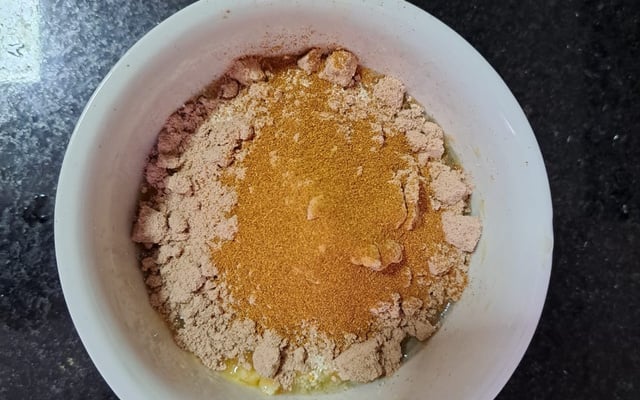 Bolo Proteico Express de Microondas