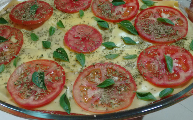 Macarrão sabor pizza