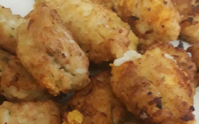 Bolinho de arroz tradicional