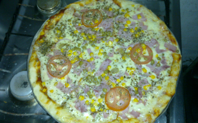 Pizza 100% caseira