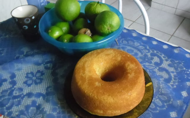 Bolo de laranja sem ovos