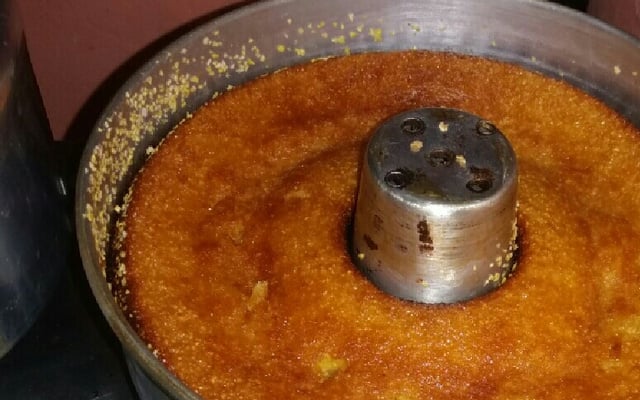 Bolo de milho em lata