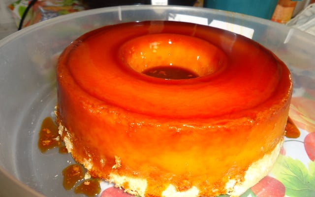 Autêntico pudim de padaria